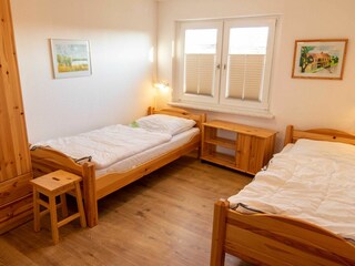 Schlafzimmer mit Einzelbetten