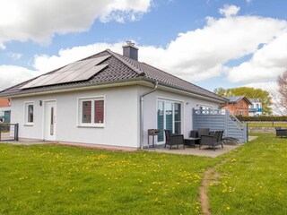 Garten von Ferienwohnung Meerblick