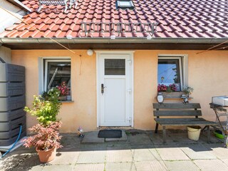 Eingang Ferienwohnung Erdgeschoss