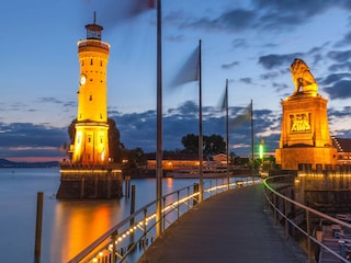 Einfahrt Lindau Hafen