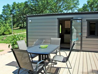 kleines Mobilheim - Terrasse