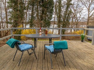 kleines Mobilheim - Terrasse