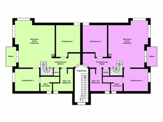 Grundriss Obergeschoss