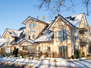 Villa Vier Inselblick im Winter