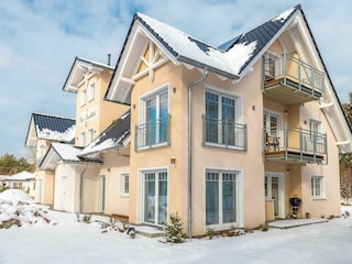 Villa Vier Inselblick im Winter
