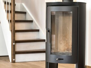 Wohnzimmer und Kamin