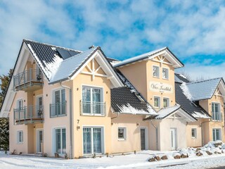 Villa Vier Inselblick im Winter