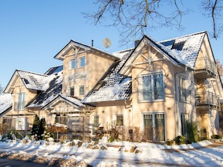 Villa Vier Inselblick im Winter