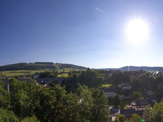 Sommer-Panorama vom Wintergarten