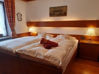 Bett Ferienwohnung Sonntagshorn
