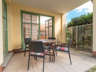 Überdachte Terrasse