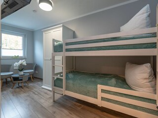 Schlafzimmer 2 mit Etagenbett