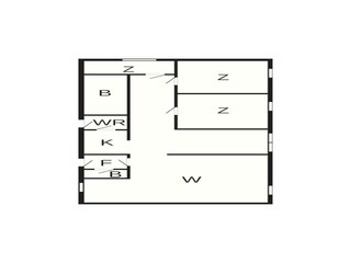 Vakantiehuis Kerteminde Grondplan 38