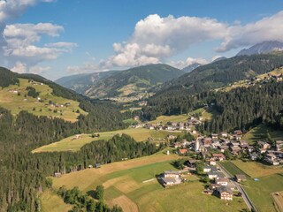 Liesing - Lesachtal von oben im Sommer
