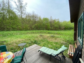 Blick von der Terrasse