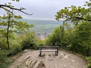 Blick nach Altenbrak, Aussichtspunkt "Böser Kleef"