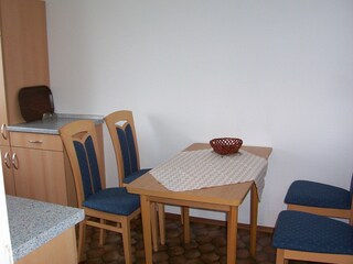 Eßecke in der Küche