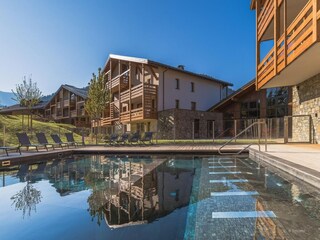 Appartement Megève Buitenaudio-opname 12