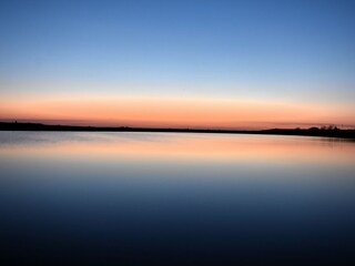 Sonnenuntergang über der Lagune