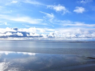 Stille über dem Meer