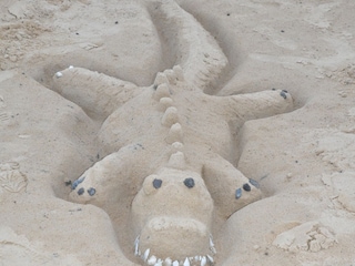 Spiel und Spaß am Strand