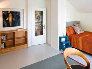 Schlafzimmer mit Blick auf´s Steinhuder Meer.
