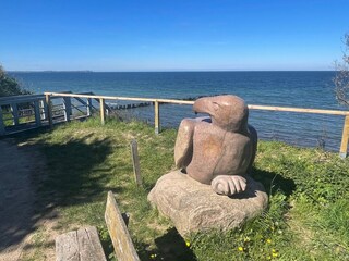 Abgang zum Naturstrand