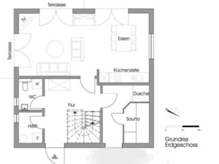 Raumaufteilung Untergeschoss