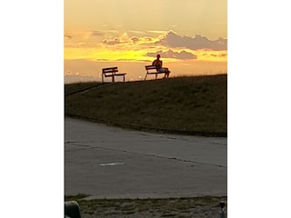 Sonnenuntergang Elbdeich