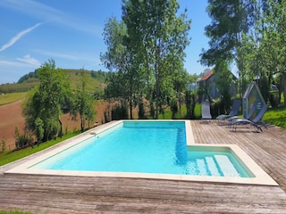 Vakantiehuis Coubjours Buitenaudio-opname 6
