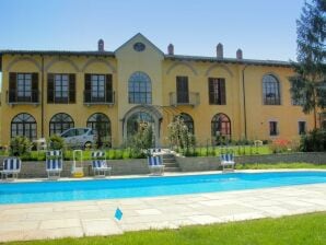 Landhaus Villa in Nizza Monferrato mit Pool und Aussicht - Calamandrana - image1