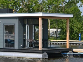 Huisboot Uitwellingerga Buitenaudio-opname 9