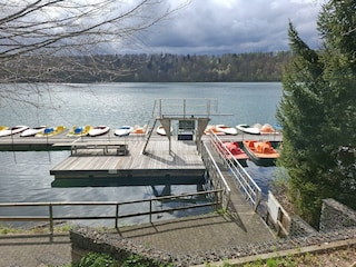 Pulvermaar Bootssteg