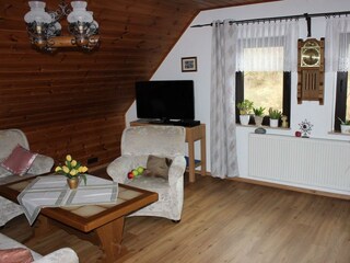 Wohnzimmer FeWo Schober