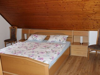 Ansicht Schlafzimmer