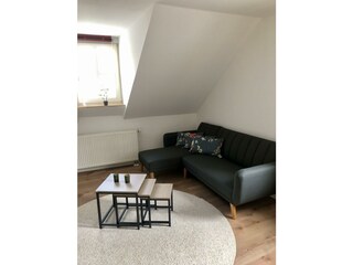 Wohnzimmer, Schlafsofa