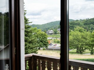 Ferienpark Rursee Ausblick vom Balkon
