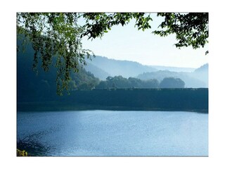 Blick auf den Rursee