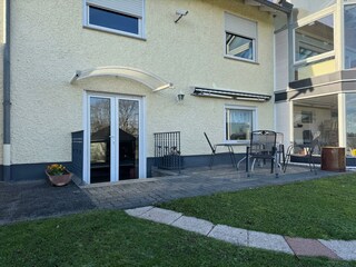 Terrasse FeWo Rodens