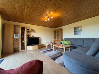 Wohnzimmer FeWo Rodens