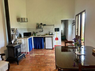 Innenansicht des gemütlichen Apartments