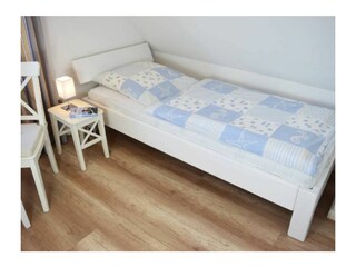 Schlafzimmer mit 2 Einzelbetten