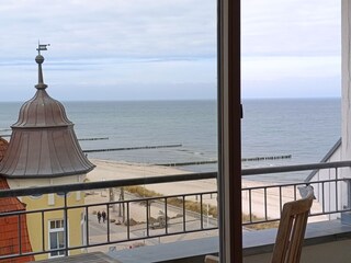 Loggia mit Meeresblick