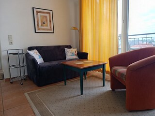 Wohnbereich mit Balkon