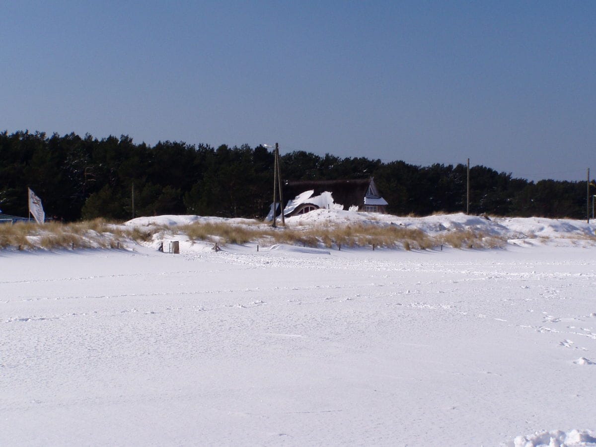 Strand im Winter