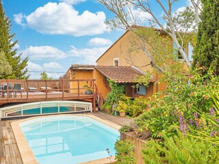 Ferienhaus Jonquerettes Außenaufnahme 2