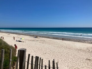 Nearby beaches proudly fly the Blue Flag