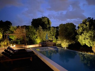 Magical pool evenings surrounded by nature