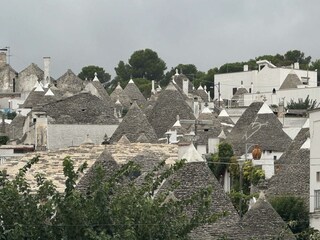 Many sights, such as Alberobello