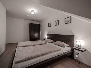 Schlafzimmer 3 mit Doppelbett